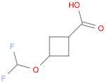 Cyclobutanecarboxylic acid, 3-(difluoromethoxy)-