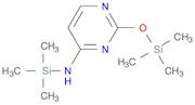 4-Pyrimidinamine, N-(trimethylsilyl)-2-[(trimethylsilyl)oxy]-