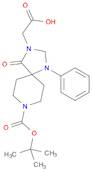 1,3,8-Triazaspiro[4.5]decane-3-acetic acid, 8-[(1,1-dimethylethoxy)carbonyl]-4-oxo-1-phenyl-