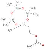 Cyclotetrasiloxane-2-ethanol, 2,4,4,6,6,8,8-heptamethyl-, 2-acetate