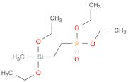 Phosphonic acid, P-[2-(diethoxymethylsilyl)ethyl]-, diethyl ester