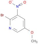 Pyridine, 2-bromo-5-methoxy-3-nitro-