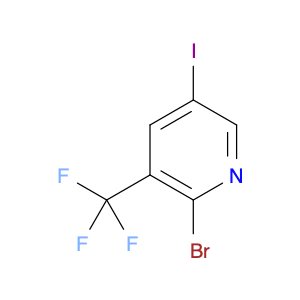 2-Bromo-5-iodo-3-(trifluoromethyl)pyridine