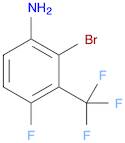 Benzenamine, 2-bromo-4-fluoro-3-(trifluoromethyl)-