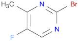 Pyrimidine, 2-bromo-5-fluoro-4-methyl-