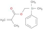 2-Propenoic acid, 2-methyl-, (dimethylphenylsilyl)methyl ester