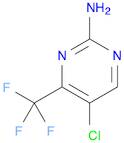 2-Pyrimidinamine, 5-chloro-4-(trifluoromethyl)-