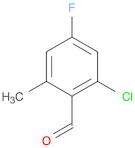 Benzaldehyde, 2-chloro-4-fluoro-6-methyl-