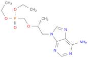 Phosphonic acid, P-[[(1R)-2-(6-amino-9H-purin-9-yl)-1-methylethoxy]methyl]-, diethyl ester