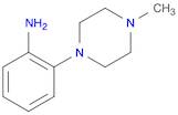 Benzenamine, 2-(4-methyl-1-piperazinyl)-