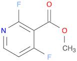 3-Pyridinecarboxylic acid, 2,4-difluoro-, methyl ester