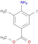 Benzoic acid, 4-amino-3-iodo-5-methyl-, methyl ester