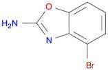 2-Benzoxazolamine, 4-bromo-