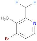 Pyridine, 4-bromo-2-(difluoromethyl)-3-methyl-