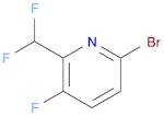 Pyridine, 6-bromo-2-(difluoromethyl)-3-fluoro-