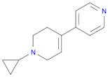 4,4'-Bipyridine, 1-cyclopropyl-1,2,3,6-tetrahydro-