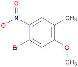 Benzene, 1-bromo-5-methoxy-4-methyl-2-nitro-