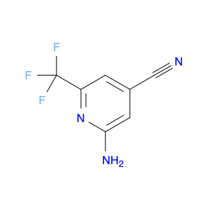 4-Pyridinecarbonitrile, 2-amino-6-(trifluoromethyl)-