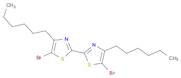 2,2'-Bithiazole, 5,5'-dibromo-4,4'-dihexyl-