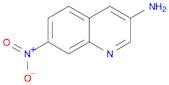 3-Quinolinamine, 7-nitro-