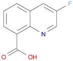 8-Quinolinecarboxylic acid, 3-fluoro-