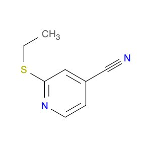 4-Pyridinecarbonitrile, 2-(ethylthio)-