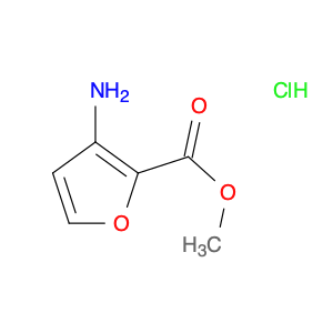 2-Furancarboxylic acid, 3-amino-, methyl ester, hydrochloride (1:1)