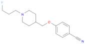 Benzonitrile, 4-[[1-(3-fluoropropyl)-4-piperidinyl]methoxy]-