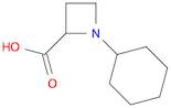 2-Azetidinecarboxylic acid, 1-cyclohexyl-