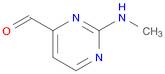 4-Pyrimidinecarboxaldehyde, 2-(methylamino)-