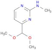 2-Pyrimidinamine, 4-(dimethoxymethyl)-N-methyl-