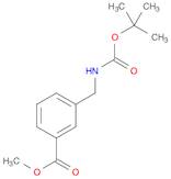 Benzoic acid, 3-[[[(1,1-dimethylethoxy)carbonyl]amino]methyl]-, methyl ester