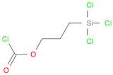 Carbonochloridic acid, 3-(trichlorosilyl)propyl ester