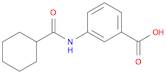 Benzoic acid, 3-[(cyclohexylcarbonyl)amino]-