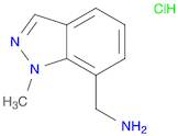 1H-Indazole-7-methanamine, 1-methyl-, hydrochloride (1:1)