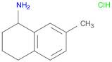 1-Naphthalenamine, 1,2,3,4-tetrahydro-7-methyl-, hydrochloride (1:1)