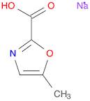 2-Oxazolecarboxylic acid, 5-methyl-, sodium salt (1:1)