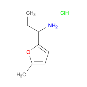 2-Furanmethanamine, α-ethyl-5-methyl-, hydrochloride (1:1)