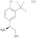 Benzeneethanol, β-amino-4-chloro-3-(trifluoromethyl)-, hydrochloride (1:1), (βS)-