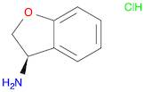 3-Benzofuranamine, 2,3-dihydro-, hydrochloride (1:1), (3R)-