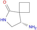 6-Azaspiro[3.4]octan-5-one, 8-amino-, (8S)-