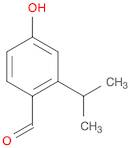 Benzaldehyde, 4-hydroxy-2-(1-methylethyl)-