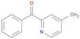 Methanone, (4-methyl-2-pyridinyl)phenyl-