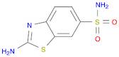 6-Benzothiazolesulfonamide, 2-amino-