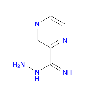 2-Pyrazinecarboximidic acid, hydrazide