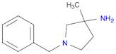 3-Pyrrolidinamine, 3-methyl-1-(phenylmethyl)-