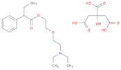 Benzeneacetic acid, α-ethyl-, 2-[2-(diethylamino)ethoxy]ethyl ester, 2-hydroxy-1,2,3-propanetric...