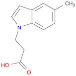 1H-Indole-1-propanoic acid, 5-methyl-