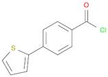 Benzoyl chloride, 4-(2-thienyl)-