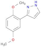 1H-Pyrazole, 3-(2,5-dimethoxyphenyl)-